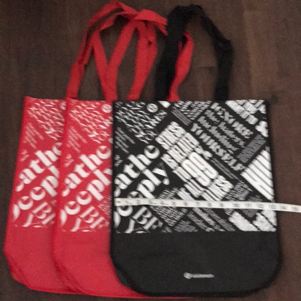 Bundles of 3 New Lululemon big bags